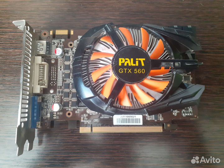 Видеокарта gtx 560 1gb
