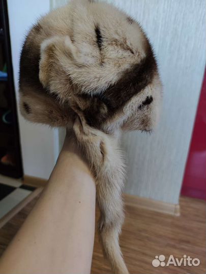 Шапка норковая женская