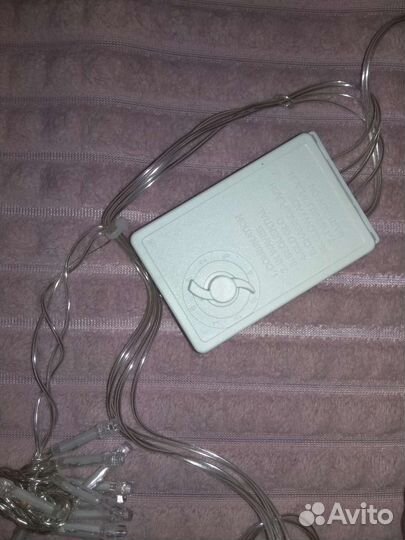 Длинная Штора гирлянда 4*2.5