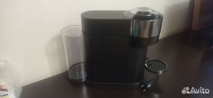 Кофемашина капс. Nespresso Vertuo chrom + капсулы