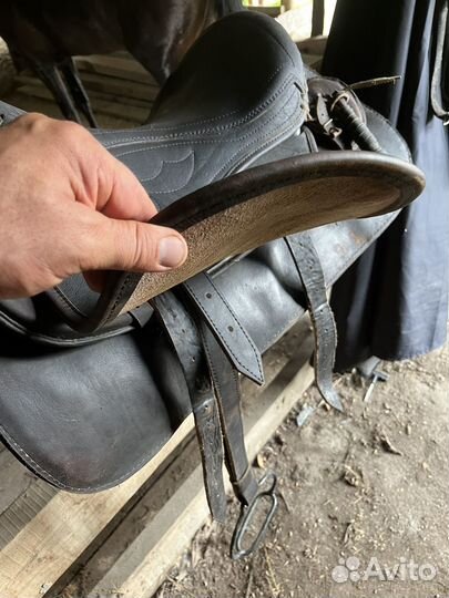 Седло скаковое рабочее