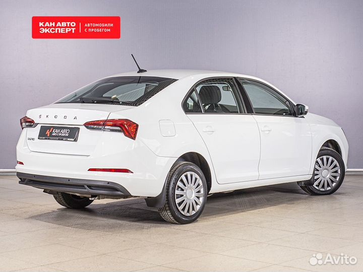 Skoda Rapid 1.6 AT, 2020, 56 455 км