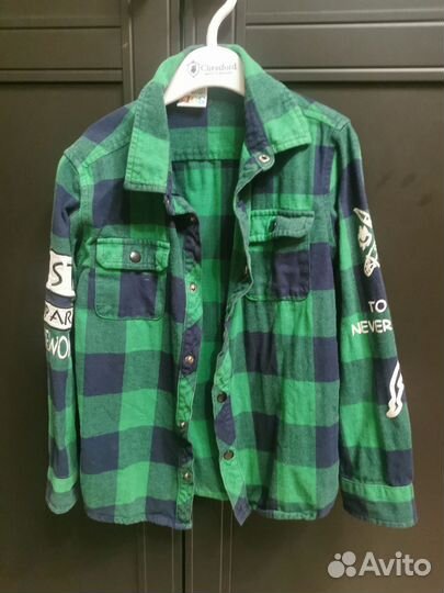 Рубашка для мальчика 116, 122, 128