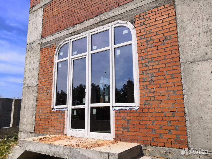 Остекление частных домов rehau