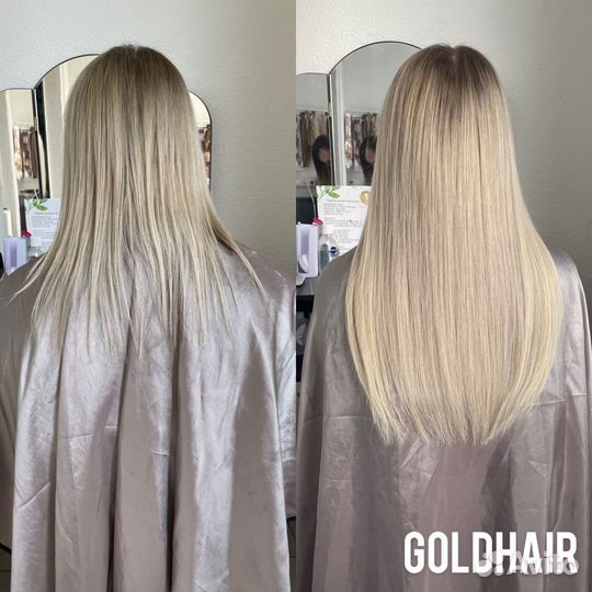 Наращивание волос, снятие, коррекция 24 часа