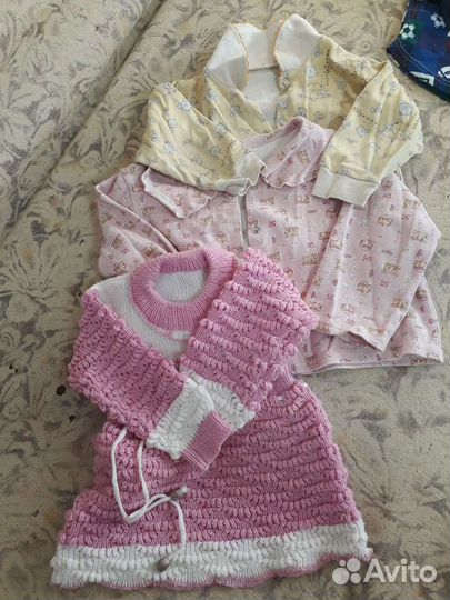 Деткие вещи пакетом до 2 лет