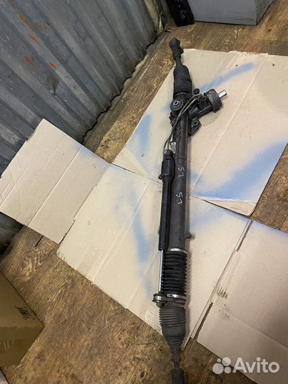 Рейка рулевая vw/skoda 2,4-2,8 с амортизатором