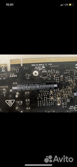 Видеокарта gt 1030 2gd4