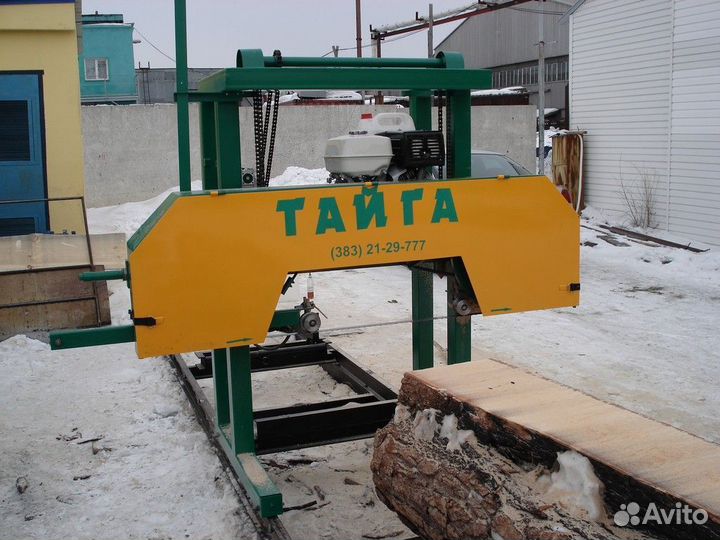 Ленточная пилорама Тайга Т-2М 11 кВт