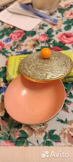 Шкатулка латунь раритет СССР