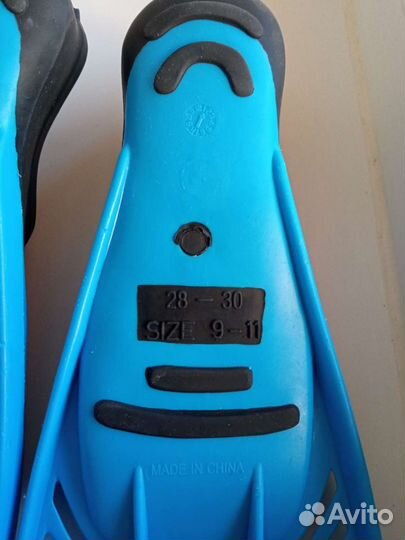 Ласты для плавания детские