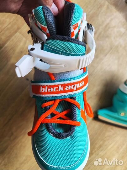 Коньки детские регулировка размера 21-34