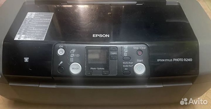 Принтер цветной Epson Stylus Photo R240
