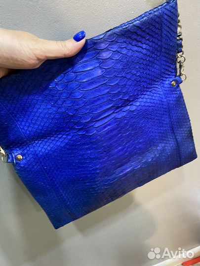 Клатч натуральная кожа, с Бали