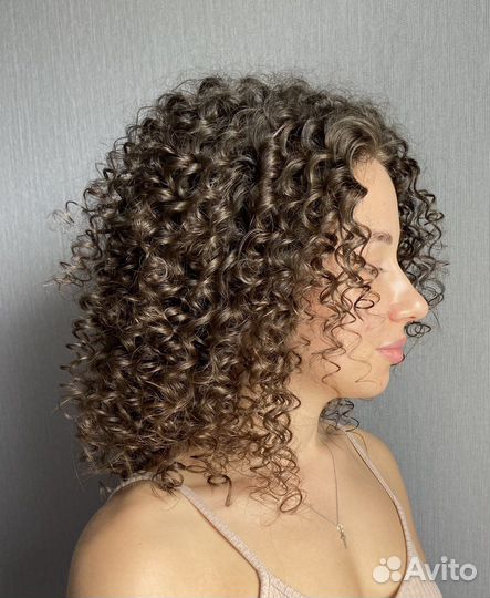 Укладка афрокудрей