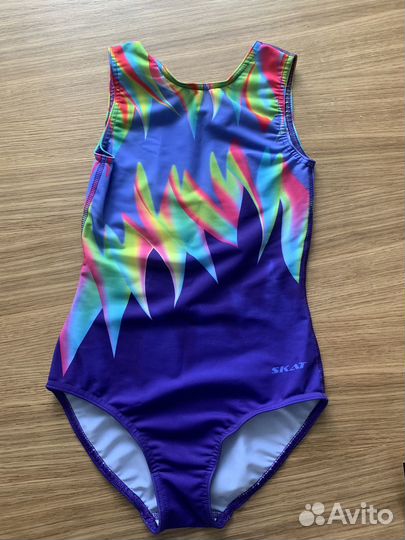 Купальник для гимнастики skat фиолетовый