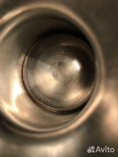 Турка тяжёлая для кофе бу.Нержавейка.180мл