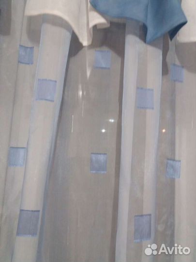 Тюль на штангу