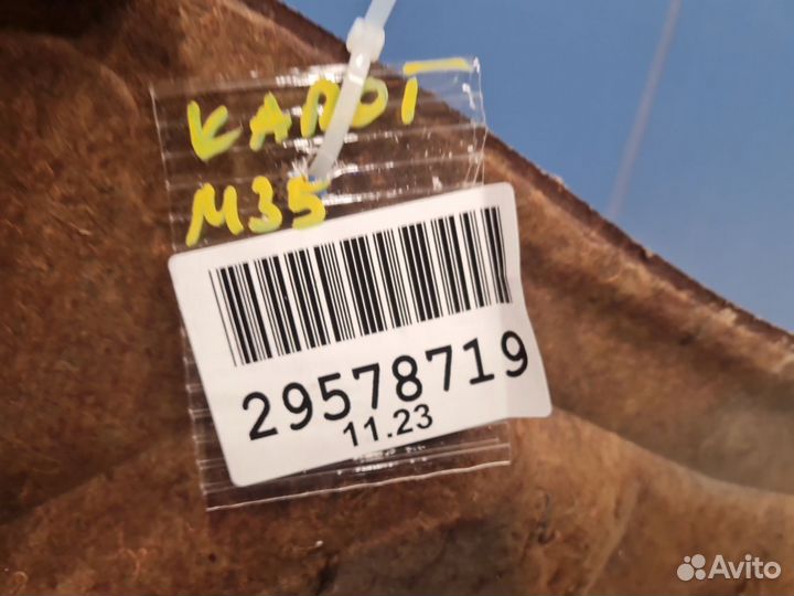 Шумоизоляция капота Infiniti M Y50 2004-2010