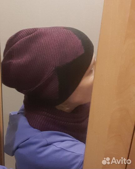 Шапка женская вязаная 3 вида