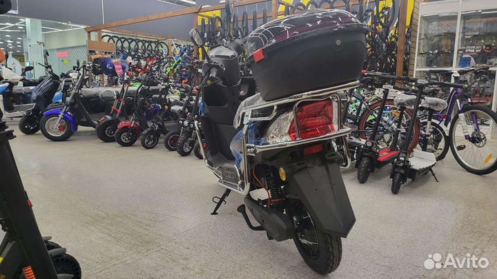 Электросамокат (скутер) wanmi 1000 черный гарантия