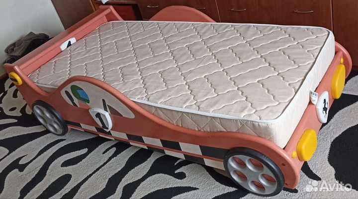 Детская кровать от 3 лет с бортиками