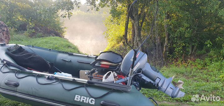 Комплект Brig b350 и Yamaha 9.9 gmhs