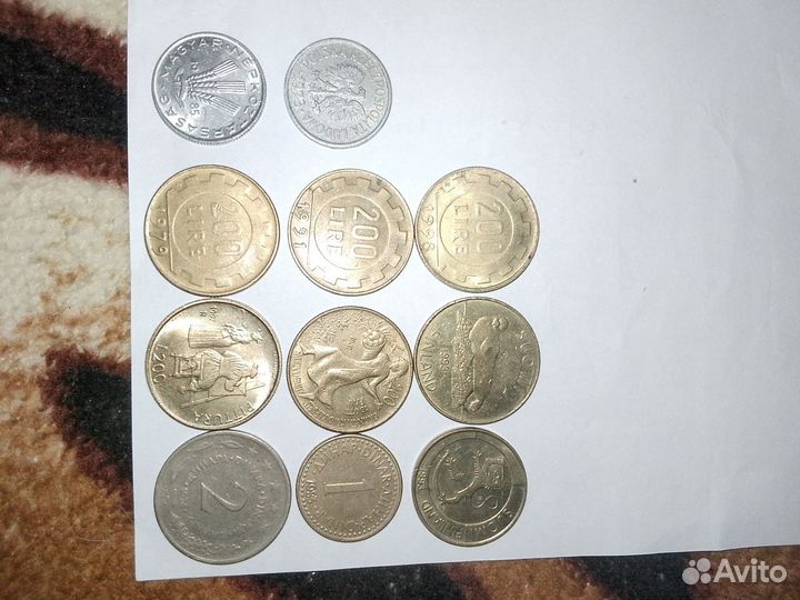 Монеты из разных стран
