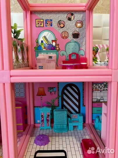 Большой кукольный домик lol