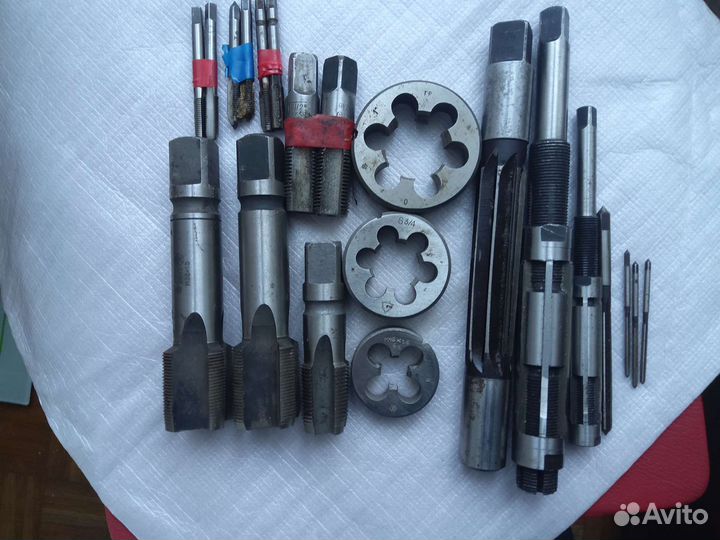 Метчики, плашки, развертки