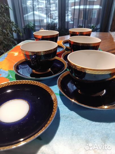 Чашка с блюдцем лфз СССР