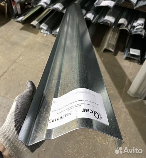 Порог левый Hyundai Accent 1999-2010 (1мм)