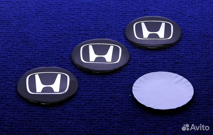 Комплект 3D наклеек колпачка диска Honda 56.60.65