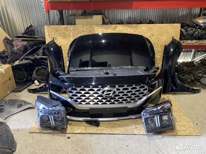 Hyundai Santa Fe 4 ноускат передняя часть