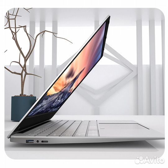 Ноутбук 16 Гб DDR4, 15,6 IPS FHD новый