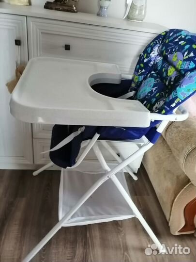 Детский стульчик для кормления раскладной