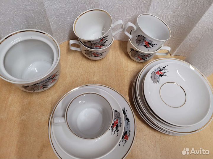 Сервиз СССР смородина