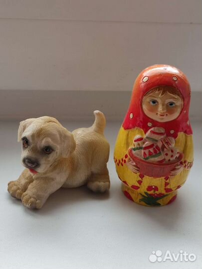 Матрешка, собачка, свинка