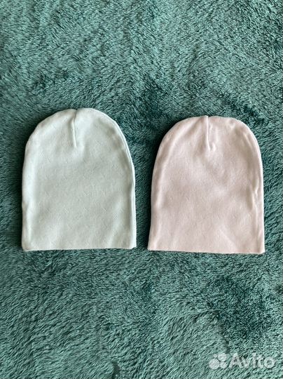 Шапочки детские для новорожденного