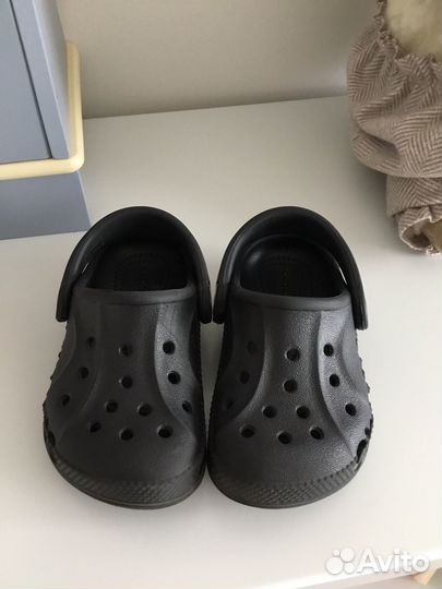 Детские резиновые сабо crocs