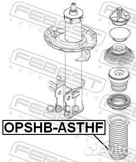 Пыльник переднего амортизатора opel astra H 200