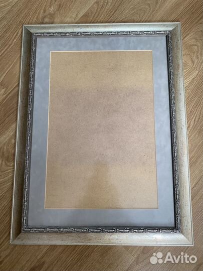 Рама багет с антибликовым музейным стеклом