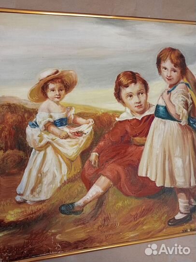 Картина маслом на холсте 