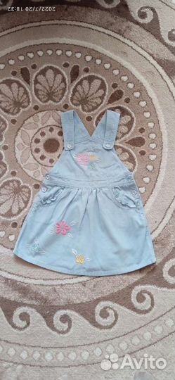Сарафаны, платья, кофты на девочку 3-4 г