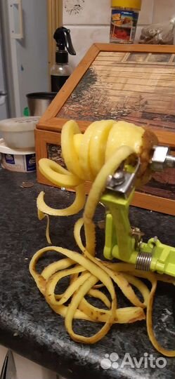 Механизм для очистки яблок,нарезки кольцами картош