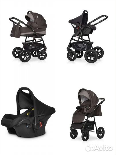 Коляска riko basic alfa 3 в 1