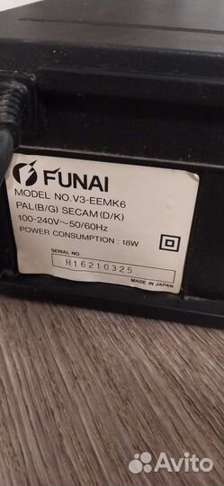 Видеомагнитофон funai