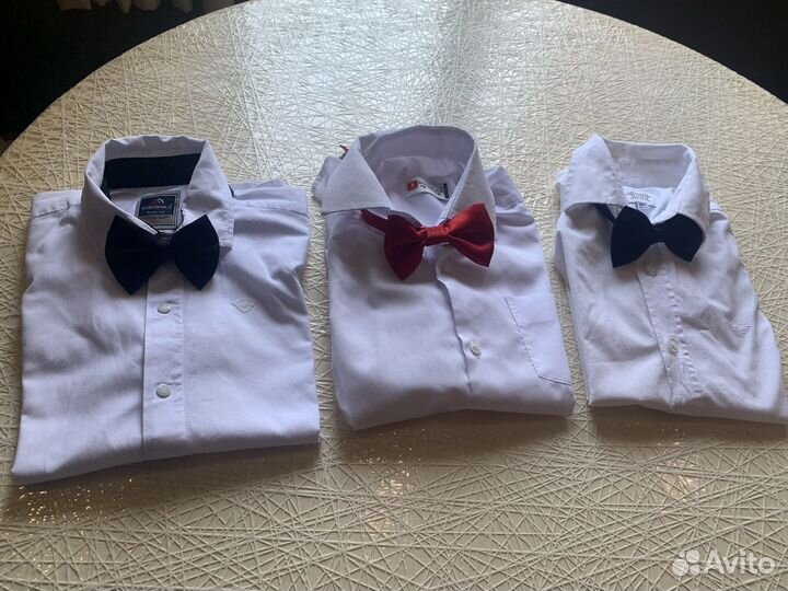 Школьные рубашки для мальчиков 128