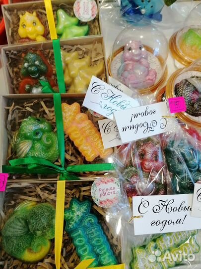 Мыло, дракончики