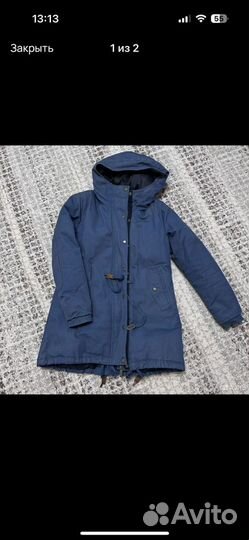 Парка зимняя, Adidas оригинал